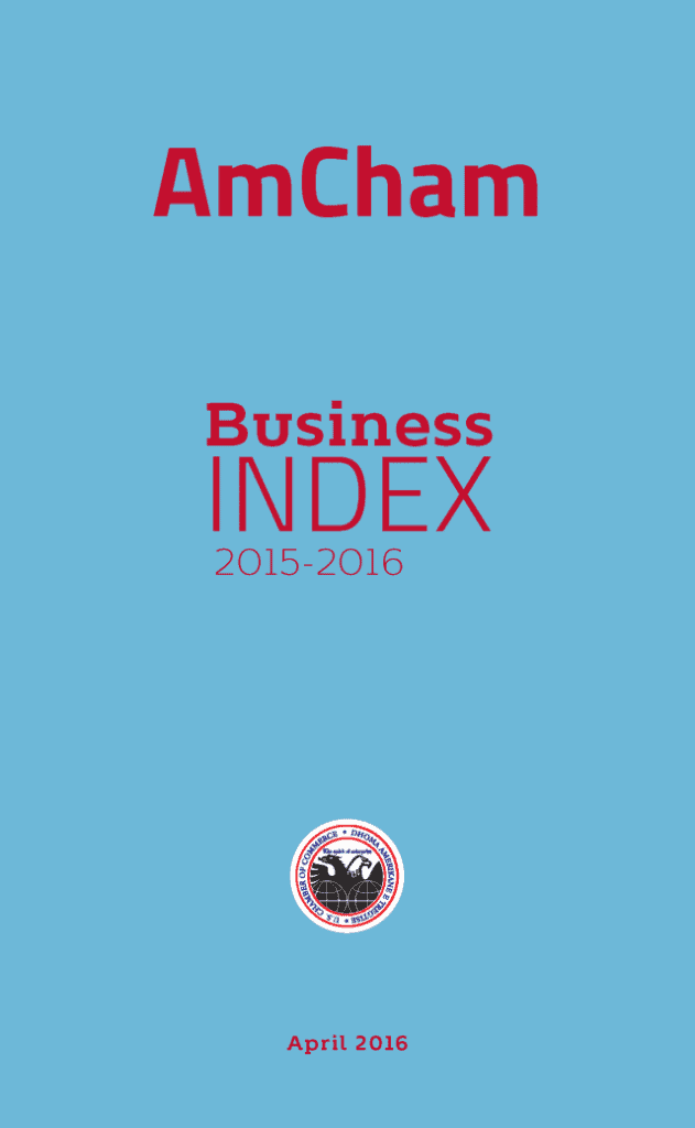 AmCham Business Index 2015-2016
